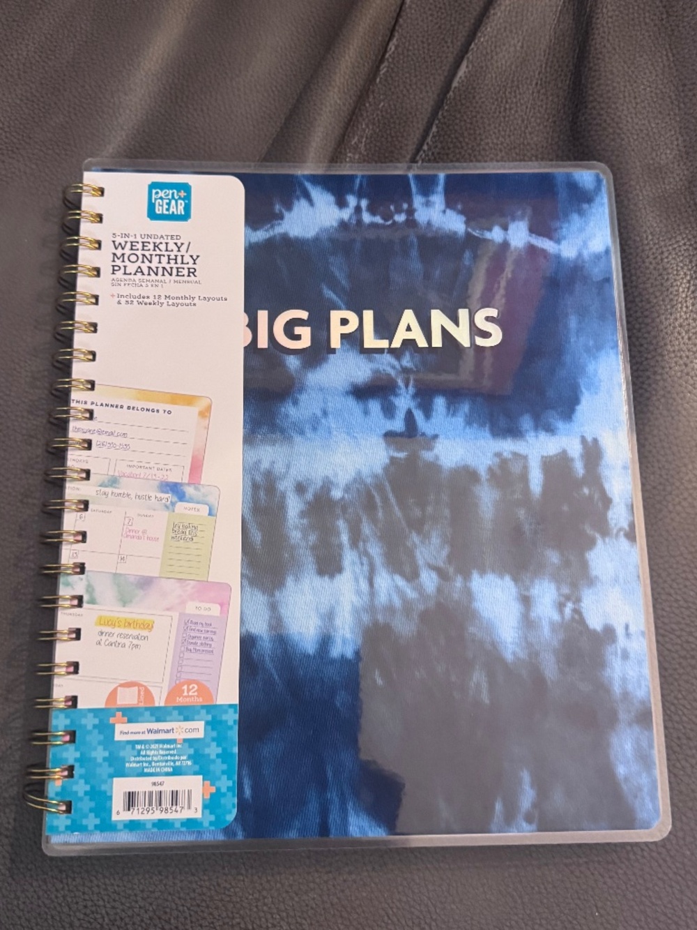 Big plans non dated planner - Picture 1 of 9